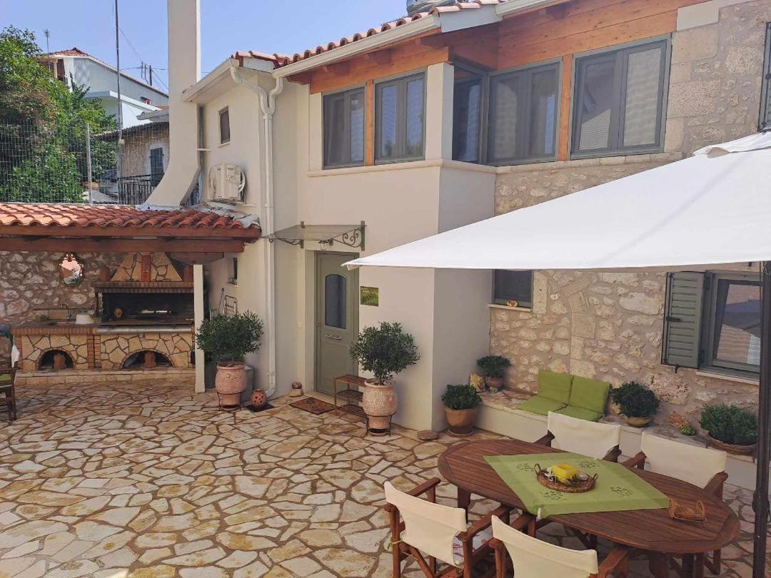 Kariá La Casa Di Bella A Tradional Stone House With Barbecueヴィラ エクステリア 写真
