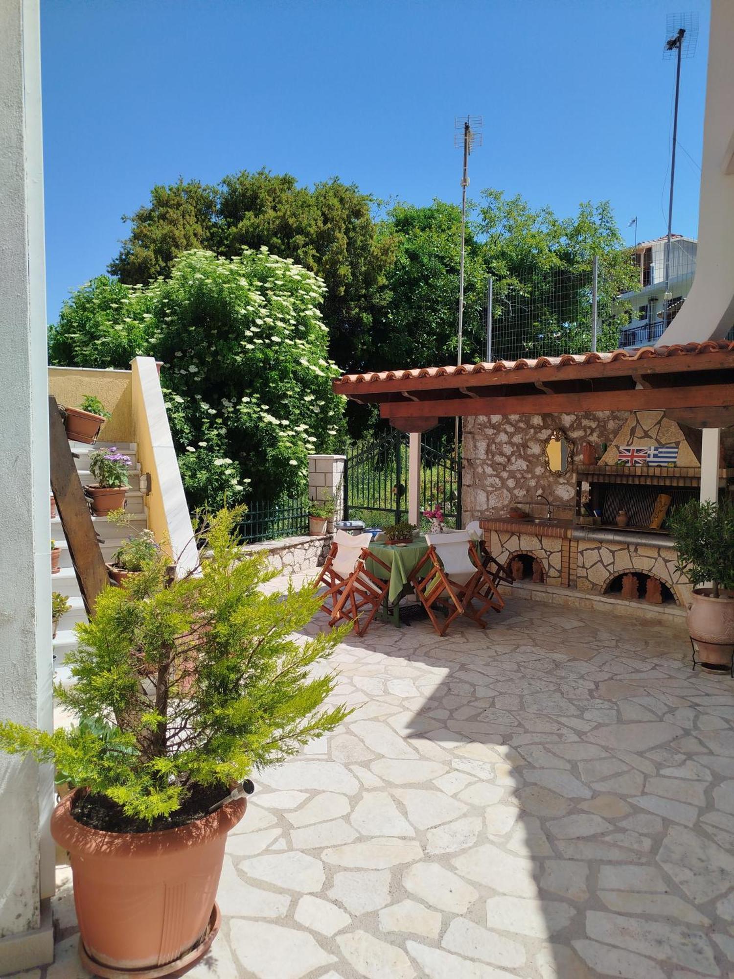Kariá La Casa Di Bella A Tradional Stone House With Barbecueヴィラ エクステリア 写真